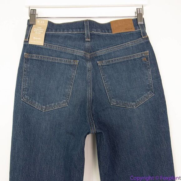 NEW Madewell USA-made The Perfect Vintage Jean in Drayton Wash, 25 - Picture 7 of 15
